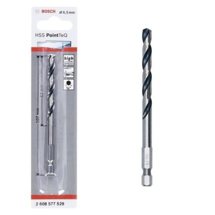 Bosch Pointteq Altıgen Şaftlı Hss Matkap Ucu 6,5 mm